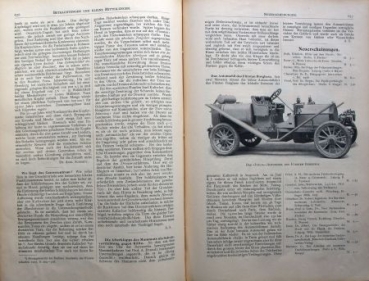 "Die Umschau" Technical-Sciencemagazine 1907 bounded year (2558)